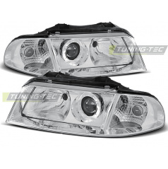 Audi A4 01.1999-11.2000 predné číre svetlá chrome (LPAU04)