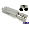 Sportovní výfuk TurboWorks 63/77 mm dual kulaté koncovky