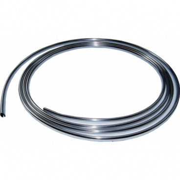 Žliabok chróm samolepiacie 3 m / 8x6 mm Žliabok chróm samolepiacie 3 m / 8x6 mm