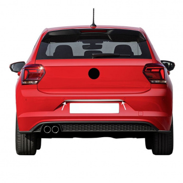Nerez lišta nad zadnou ŠPZ VW Polo VI htb 2017+ Nerez lišta nad zadnou ŠPZ VW Polo VI htb 2017+