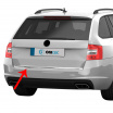 Nerez lišta hrany kufra Škoda Octavia III 2013-20 kombi