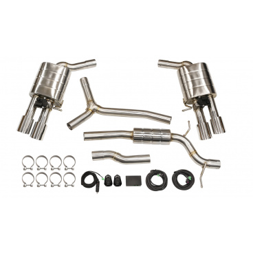 Výfukový systém CatBack Audi A5 1.8T/2.0T 08-16 Aktívny
