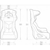 Fotel Sportowy Bimarco Matrix Welur Blue FIA