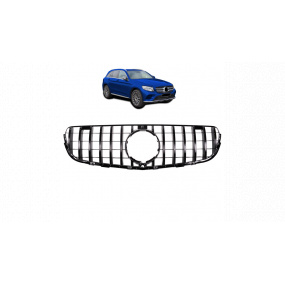 Gril Mercedes-Benz GLC X253 GLC C253 GT Lesklá čierna Kamera