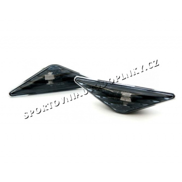 Ford Focus I 98-01 - číre bočné smerovky JDM Black Ford Focus I 98-01 - číre bočné smerovky JDM Black