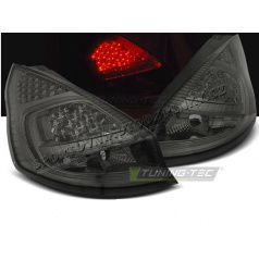 Ford Fiesta MK7 2008-12 HB zadné lampy smoke LED (LDFO43)