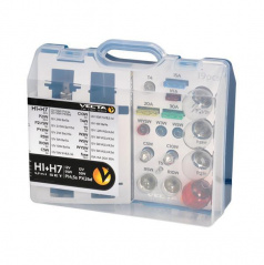 Box žiaroviek MEGA UNI 12V / H7 + H1