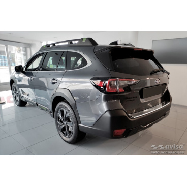 Nerez kryt zadného nárazníka Subaru Outback VI 2021+ silver