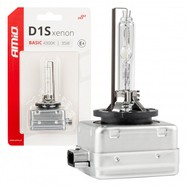 Xenónová žiarovka výbojka xenon D1S 35W 4300K BASIC blister AMIO-03863