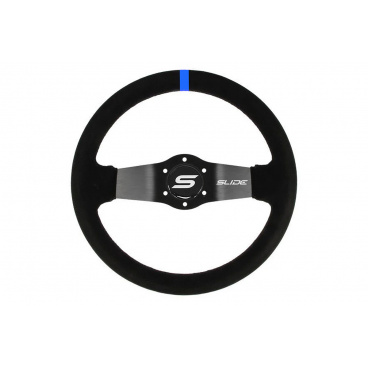 Volant SLIDE 350mm offset:90mm Semiš Modrý Pruh Volant SLIDE 350mm offset:90mm Semiš Modrý Pruh