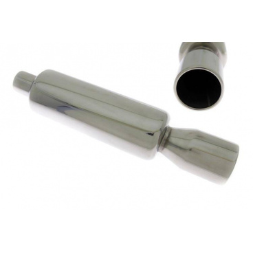 Športový výfuk TurboWorks 57/90 mm dlhá guľatá koncovka Športový výfuk TurboWorks 57/90 mm dlhá guľatá koncovka