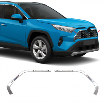 Nerez kryt prednej masky Toyota RAV4 2018-22 Nerez kryt prednej masky Toyota RAV4 2018-22