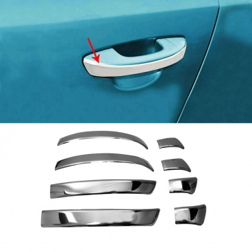 Nerez kryty kľučiek VW Touareg 2010-18 Nerez kryty kľučiek VW Touareg 2010-18