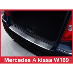 Nerez kryt-ochrana prahu zadného nárazníka Mercedes A W 169 2004-08