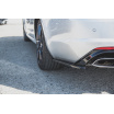 Bočné difúzory pod zadný nárazník ver.2 pre Škoda Octavia RS Mk3, Maxton Design (čierny lesklý plast ABS)