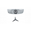 Gril Mercedes-Benz S W221 Chróm & Strieborný