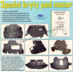 Alfa Romeo kryt motora spodný
