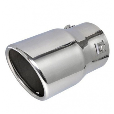Športový nerez koncovka výfuku kruhová šikmá 80 mm Športový nerez koncovka výfuku kruhová šikmá 80 mm