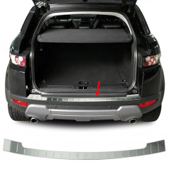 Nerez leštený kryt hornej hrany zadného nárazníka Range Rover Evoque 2011-2018