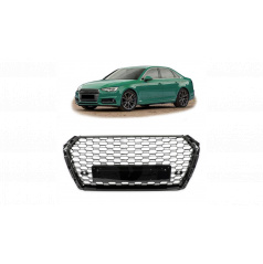 Gril Audi A4 B9 Lesklá Čierna