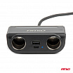 Rozdeľovač zásuvky zapaľovača s nabíjačkou USB-C USB-A QC3.0 PD3.0 120W