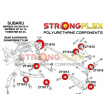 Subaru Impreza 2001+ GP GJ StrongFlex sestava silentbloků jen pro zadní nápravu 16 ks