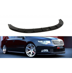 Spoiler pod predný nárazník pre Škoda Superb Mk2, Maxton Design (plast ABS bez povrchovej úpravy)