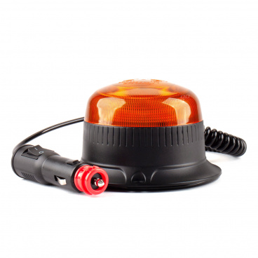 Výstražná blikajúca lampa mini maják 18 LED magnet R65 R10 12V 24V W21ml Výstražná blikajúca lampa mini maják 18 LED magnet R65 R10 12V 24V W21ml