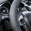 Kožený poťah na volant automobilu XXL 44-46cm SWC-48-XXL