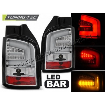 VW T5 04.2003-2009 zadné LED lampy chrome LED BAR (LDVW91) VW T5 04.2003-2009 zadné LED lampy chrome LED BAR (LDVW91)