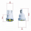 Žiarovka T105 x SMD 2835 6000K 12V 5W farba biela 2 ks