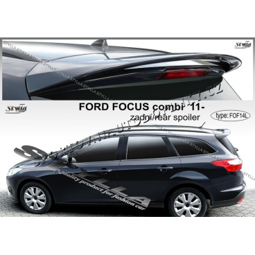 Ford Focus III combi 2011- zadný spoiler (EÚ homologácia) Ford Focus III combi 2011- zadný spoiler (EÚ homologácia)
