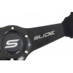 Športový volant WRC SLIDE II čierny (semiš poťah) 350 mm