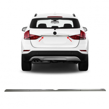 Nerez chróm lišta nad ŠPZ Omtec BMW X1 F48 2015-2020 Nerez chróm lišta nad ŠPZ Omtec BMW X1 F48 2015-2020
