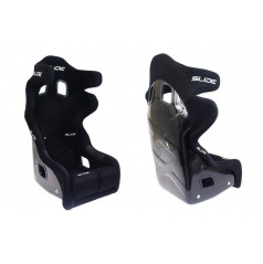 Športové sedadlo Slide RS7 FIA Semiš Čierny