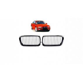Gril BMW 7 E38 jednotlivé rebro Lesklá čierna