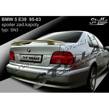 BMW 5, E39 sedan 95-03 spoiler zadnej kapoty (EÚ homologácia) BMW 5, E39 sedan 95-03 spoiler zadnej kapoty (EÚ homologácia)