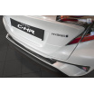 Nerez - karbón kryt- ochrana prahu zadného nárazníka Toyota C-HR 2016+