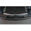 Carbón kryt- čierna ochrana prahu zadného nárazníka Audi Q5 2008+