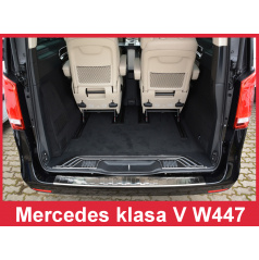 Nerez kryt-ochrana prahu zadného nárazníka Mercedes V W 447 Vito III 2014+