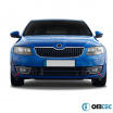 Nerez leštené rámčeky predných hmloviek Omtec Škoda Octavia III