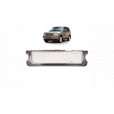 Gril Land Rover Range Rover III L322 Facelift Chróm & Šedá