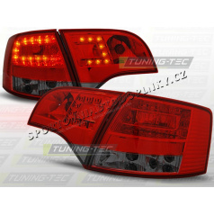 AUDI A4 (B7) AVANT 2004-08 zadné LED lampy RED SMOKE 