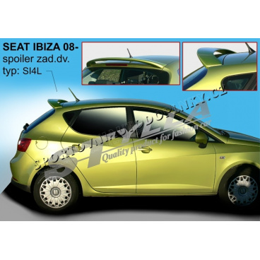 SEAT IBIZA 08+ spoiler zad. dveří horní (EU homologace) SEAT IBIZA 08+ spoiler zad. dveří horní (EU homologace)