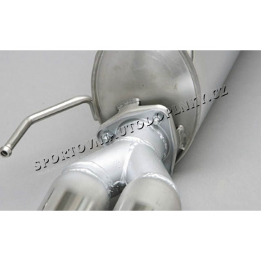 Športový výfuk Milotec - koncový tlmič, ušľachtilá oceľ, Škoda Roomster Športový výfuk Milotec - koncový tlmič, ušľachtilá oceľ, Škoda Roomster