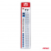 Modré LED COB pásiky do auta 2x30cm 12V AMIO-04571