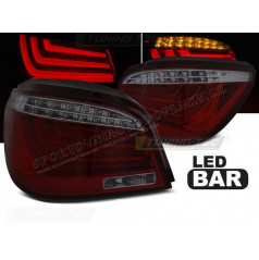 BMW E60 07.2003-02.2007 zadné lampy red smoke LED BAR (LDBME9)