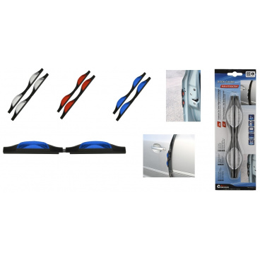 Chrániče dverí 2ks biely, červený, modrý Chrániče dverí 2ks biely, červený, modrý