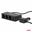 Rozdeľovač zásuvky zapaľovača s nabíjačkou 3xUSB-A USB-C QC 3.0 PD 3.0. 148W