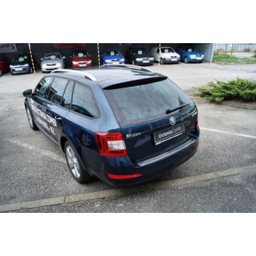 Nerez chróm ochranný panel zadného nárazníka Škoda Octavia III Combi Nerez chróm ochranný panel zadného nárazníka Škoda Octavia III Combi